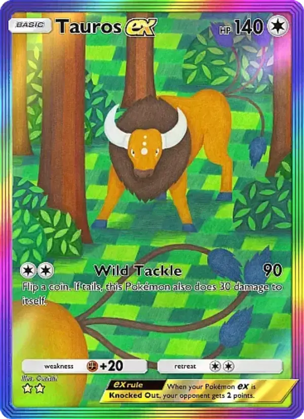 Tauros ex – Pokémon TCG