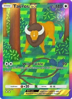 Tauros ex – Carta Pokémon TCG