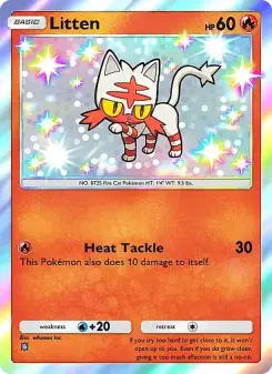 Litten – Carta Pokémon TCG