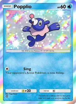 Popplio – Carta Pokémon TCG