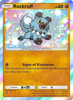 Rockruff – Carta Pokémon TCG