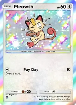 Meowth – Carta Pokémon TCG