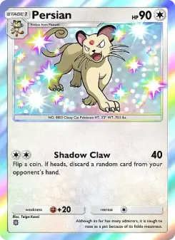 Persian – Carta Pokémon TCG
