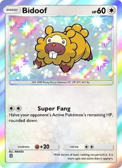 Bidoof – Carta Pokémon TCG