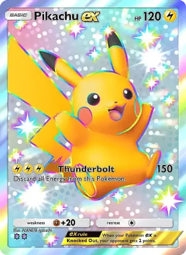 Pikachu ex – Pokémon TCG