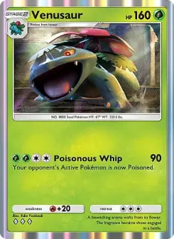 Venusaur – Carta Pokémon TCG