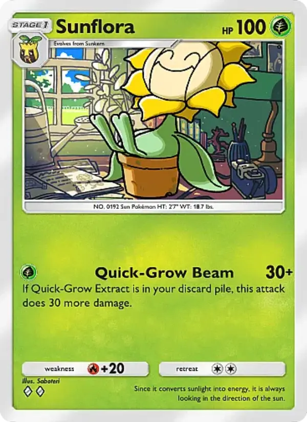Sunflora – Pokémon TCG