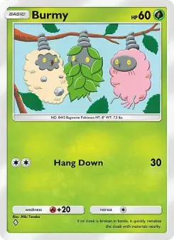 Burmy – Carta Pokémon TCG