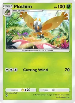 Mothim – Carta Pokémon TCG