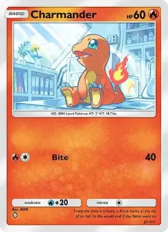 Charmander – Carta Pokémon TCG