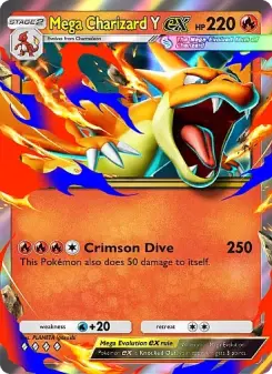 Mega Charizard Y ex – Carta Pokémon TCG