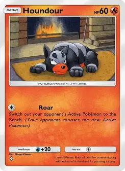 Houndour – Carta Pokémon TCG