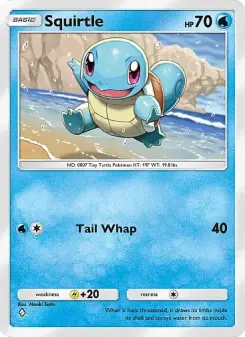 Squirtle – Carta Pokémon TCG