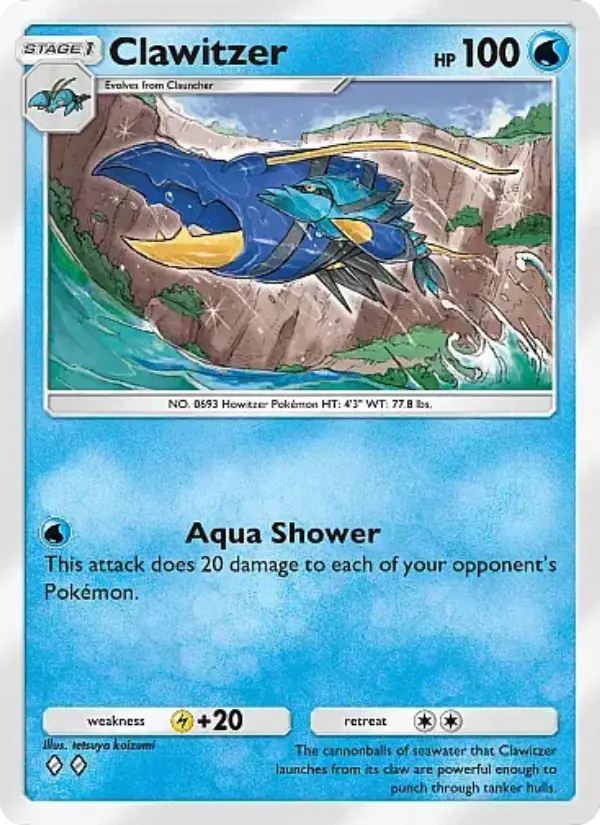 Clawitzer – Pokémon TCG
