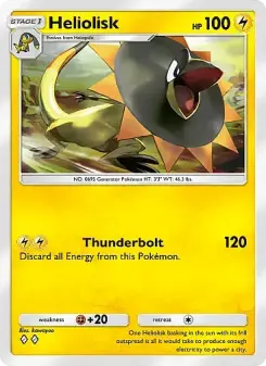 Heliolisk – Carta Pokémon TCG