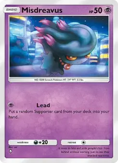 Misdreavus – Carta Pokémon TCG