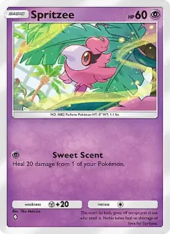 Spritzee – Carta Pokémon TCG