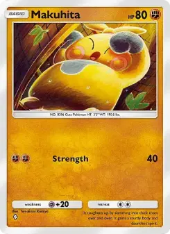 Makuhita – Carta Pokémon TCG