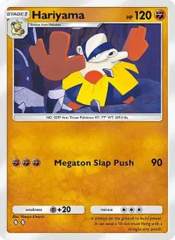 Hariyama – Carta Pokémon TCG