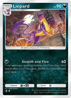 Liepard – Carta Pokémon TCG