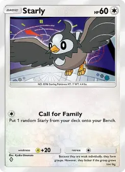 Starly – Carta Pokémon TCG