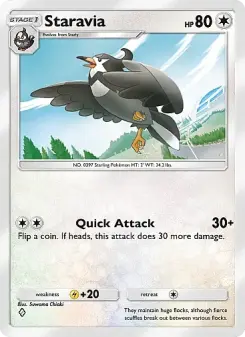 Staravia – Carta Pokémon TCG
