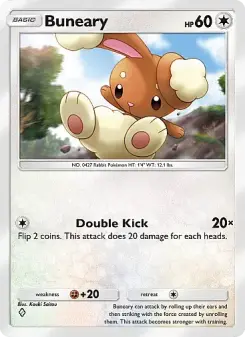 Buneary – Carta Pokémon TCG