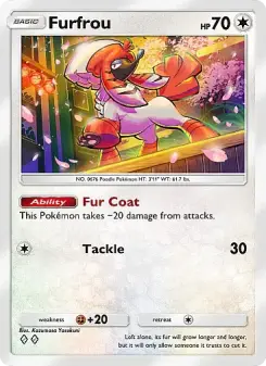 Furfrou – Carta Pokémon TCG