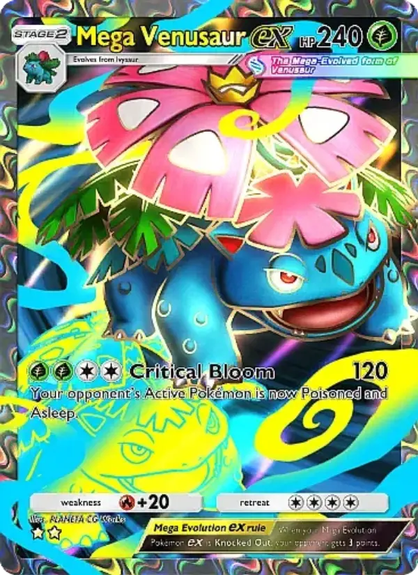 Mega Venusaur ex – Pokémon TCG