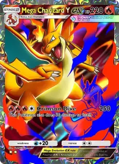 Mega Charizard Y ex – Carta Pokémon TCG