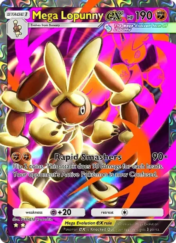 Mega Lopunny ex – Pokémon TCG
