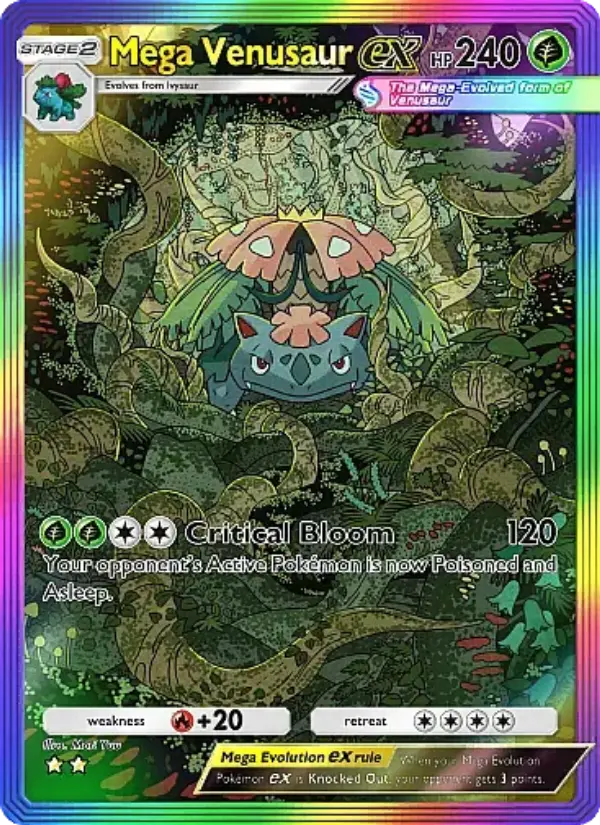 Mega Venusaur ex – Pokémon TCG