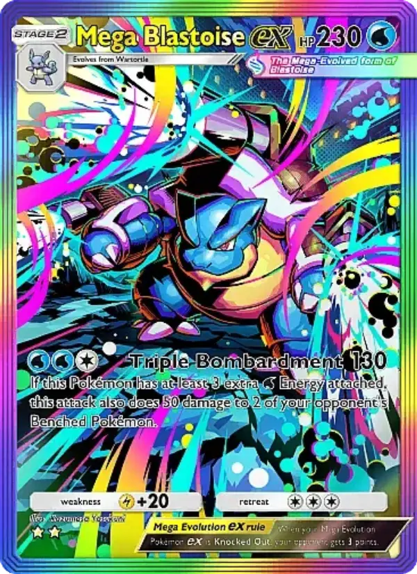 Mega Blastoise ex – Pokémon TCG