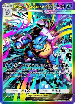 Mega Blastoise ex – Carta Pokémon TCG