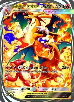 Mega Charizard Y ex – Carta Pokémon TCG
