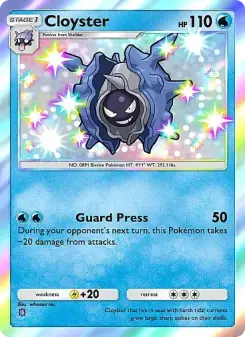 Cloyster – Carta Pokémon TCG