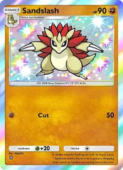 Sandslash – Carta Pokémon TCG