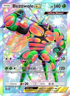 Buzzwole ex – Carta Pokémon TCG