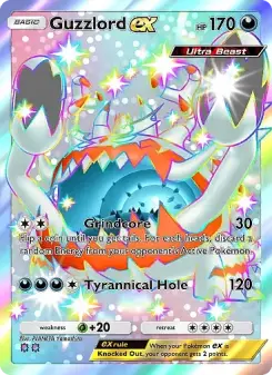 Guzzlord ex – Carta Pokémon TCG