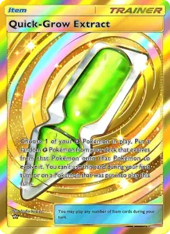 Quick-Grow Extract – Carta Pokémon TCG