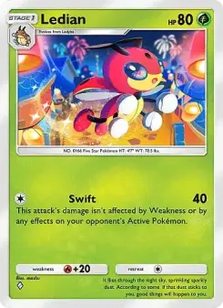 Ledian – Carta Pokémon TCG