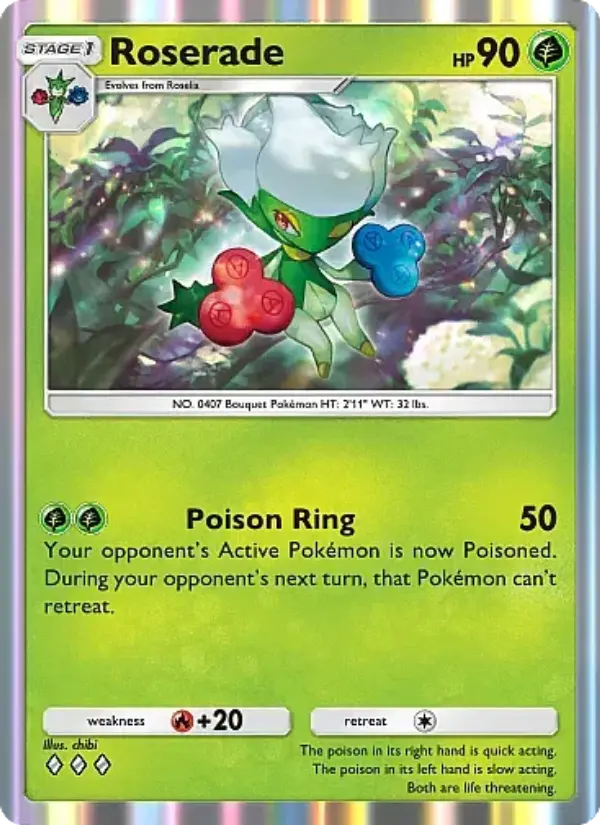 Roserade – Pokémon TCG