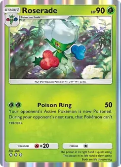 Roserade – Carta Pokémon TCG