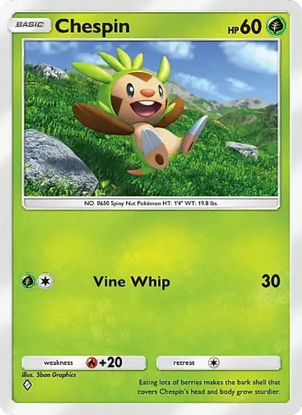 Chespin – Pokémon TCG