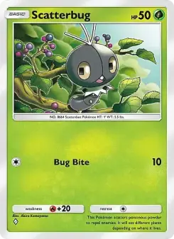 Scatterbug – Carta Pokémon TCG