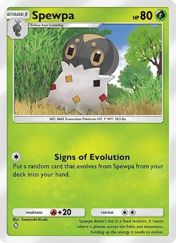 Spewpa – Pokémon TCG