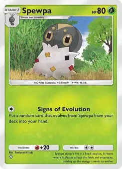 Spewpa – Carta Pokémon TCG