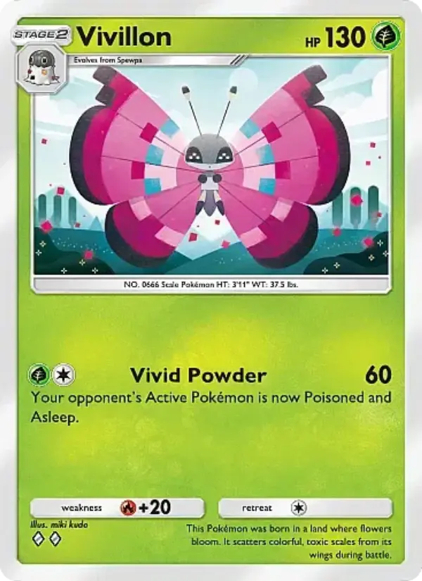 Vivillon – Pokémon TCG