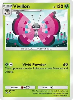 Vivillon – Carta Pokémon TCG