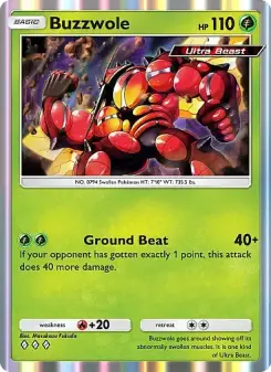 Buzzwole – Carta Pokémon TCG